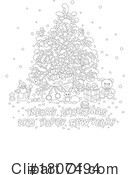 Christmas Clipart #1807494 by Alex Bannykh