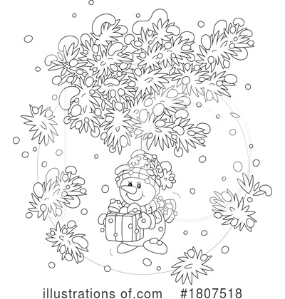 Royalty-Free (RF) Christmas Clipart Illustration by Alex Bannykh - Stock Sample #1807518