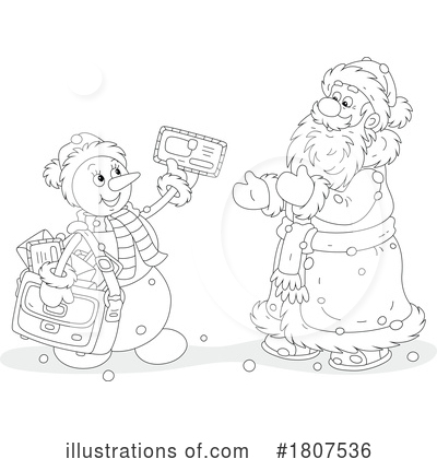 Royalty-Free (RF) Christmas Clipart Illustration by Alex Bannykh - Stock Sample #1807536