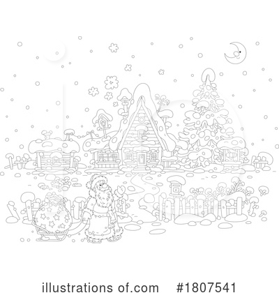 Royalty-Free (RF) Christmas Clipart Illustration by Alex Bannykh - Stock Sample #1807541