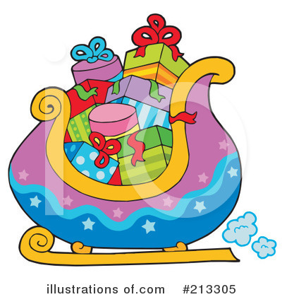 Royalty-Free (RF) Christmas Clipart Illustration by visekart - Stock Sample #213305