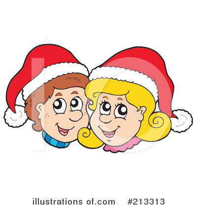 Royalty-Free (RF) Christmas Clipart Illustration by visekart - Stock Sample #213313