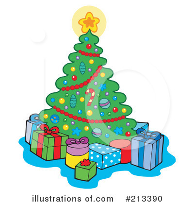 Royalty-Free (RF) Christmas Clipart Illustration by visekart - Stock Sample #213390