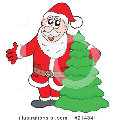 Royalty-Free (RF) Christmas Clipart Illustration by visekart - Stock Sample #214341