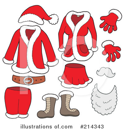 Royalty-Free (RF) Christmas Clipart Illustration by visekart - Stock Sample #214343
