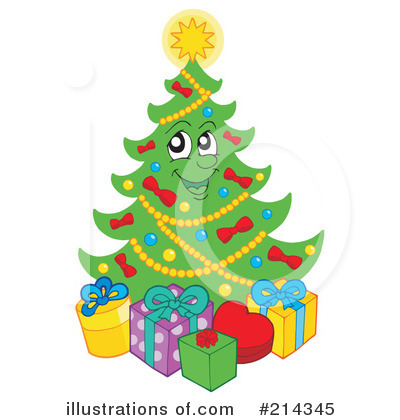 Royalty-Free (RF) Christmas Clipart Illustration by visekart - Stock Sample #214345