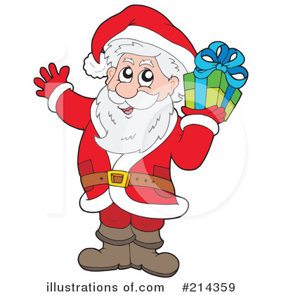 Royalty-Free (RF) Christmas Clipart Illustration by visekart - Stock Sample #214359