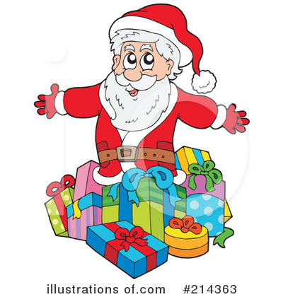 Royalty-Free (RF) Christmas Clipart Illustration by visekart - Stock Sample #214363