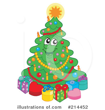 Royalty-Free (RF) Christmas Clipart Illustration by visekart - Stock Sample #214452