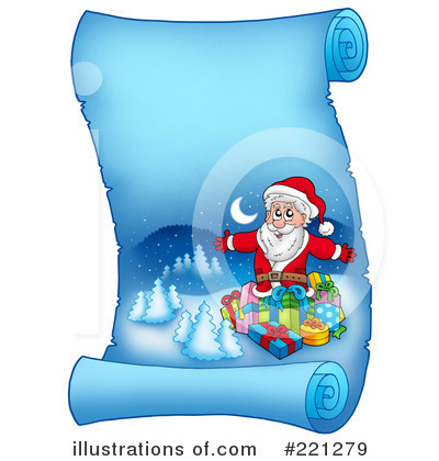 Royalty-Free (RF) Christmas Clipart Illustration by visekart - Stock Sample #221279