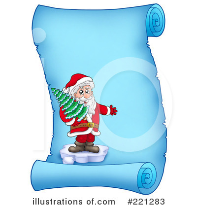 Royalty-Free (RF) Christmas Clipart Illustration by visekart - Stock Sample #221283