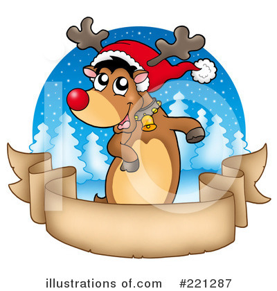 Royalty-Free (RF) Christmas Clipart Illustration by visekart - Stock Sample #221287