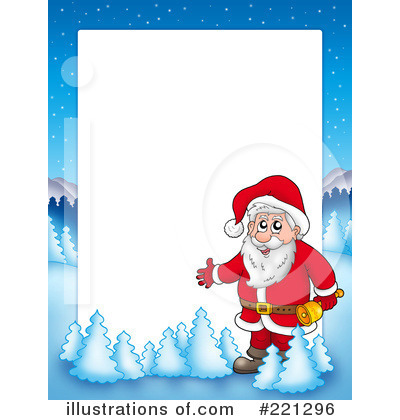 Royalty-Free (RF) Christmas Clipart Illustration by visekart - Stock Sample #221296