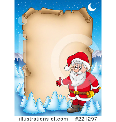 Royalty-Free (RF) Christmas Clipart Illustration by visekart - Stock Sample #221297