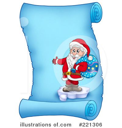 Royalty-Free (RF) Christmas Clipart Illustration by visekart - Stock Sample #221306