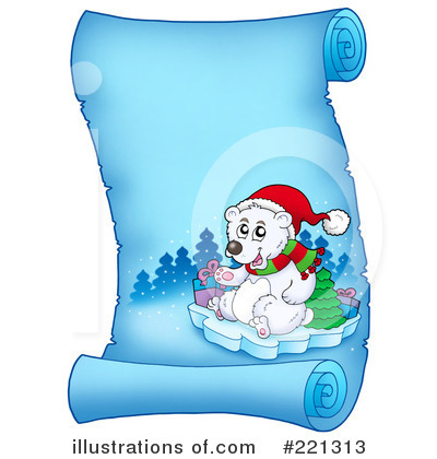 Royalty-Free (RF) Christmas Clipart Illustration by visekart - Stock Sample #221313