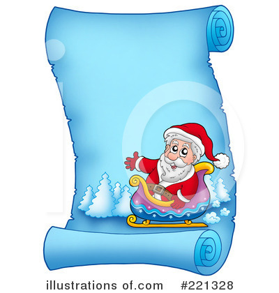 Royalty-Free (RF) Christmas Clipart Illustration by visekart - Stock Sample #221328