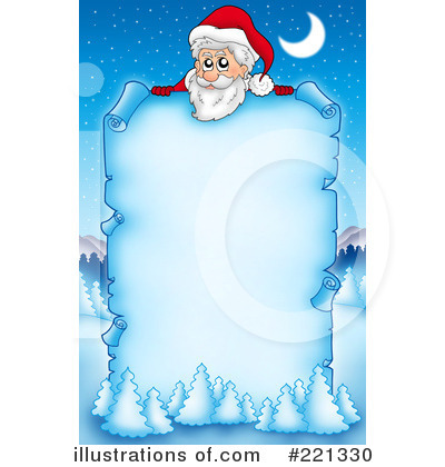 Royalty-Free (RF) Christmas Clipart Illustration by visekart - Stock Sample #221330