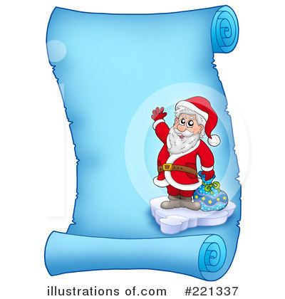 Royalty-Free (RF) Christmas Clipart Illustration by visekart - Stock Sample #221337