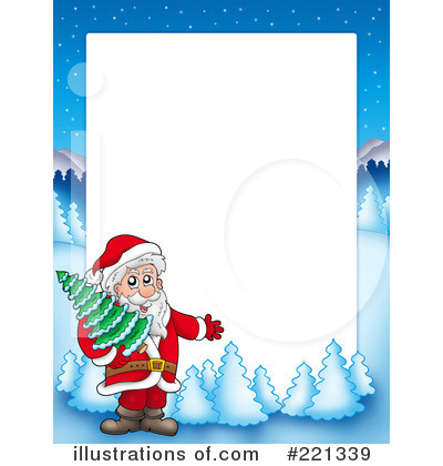 Royalty-Free (RF) Christmas Clipart Illustration by visekart - Stock Sample #221339