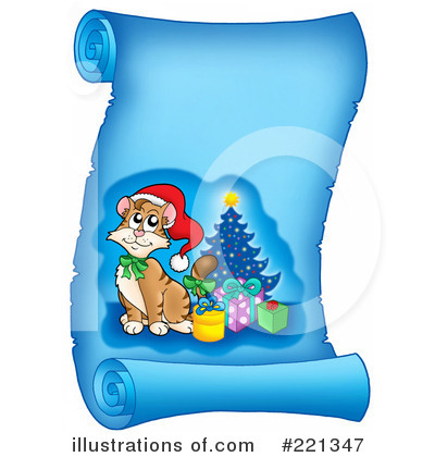 Royalty-Free (RF) Christmas Clipart Illustration by visekart - Stock Sample #221347