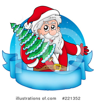 Royalty-Free (RF) Christmas Clipart Illustration by visekart - Stock Sample #221352