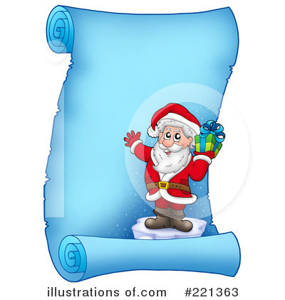 Royalty-Free (RF) Christmas Clipart Illustration by visekart - Stock Sample #221363
