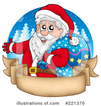 Royalty-Free (RF) Christmas Clipart Illustration by visekart - Stock Sample #221370