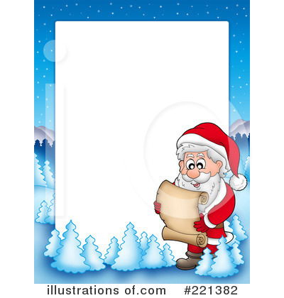 Royalty-Free (RF) Christmas Clipart Illustration by visekart - Stock Sample #221382