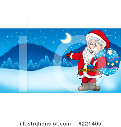 Royalty-Free (RF) Christmas Clipart Illustration by visekart - Stock Sample #221405