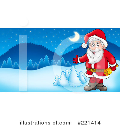 Royalty-Free (RF) Christmas Clipart Illustration by visekart - Stock Sample #221414