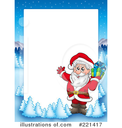 Royalty-Free (RF) Christmas Clipart Illustration by visekart - Stock Sample #221417
