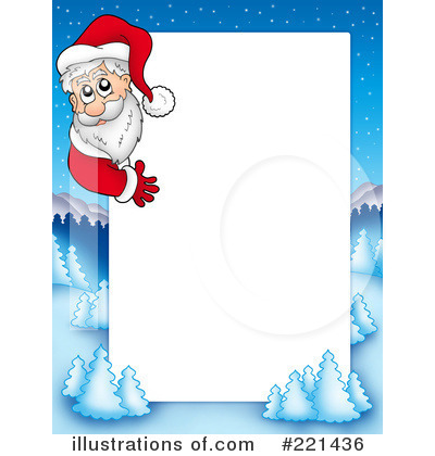 Royalty-Free (RF) Christmas Clipart Illustration by visekart - Stock Sample #221436