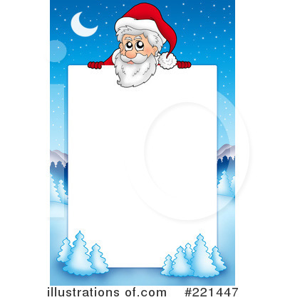 Royalty-Free (RF) Christmas Clipart Illustration by visekart - Stock Sample #221447