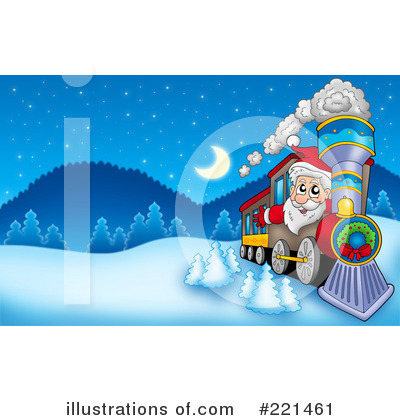 Royalty-Free (RF) Christmas Clipart Illustration by visekart - Stock Sample #221461