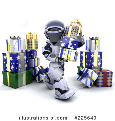 Royalty-Free (RF) Christmas Clipart Illustration by KJ Pargeter - Stock Sample #225649