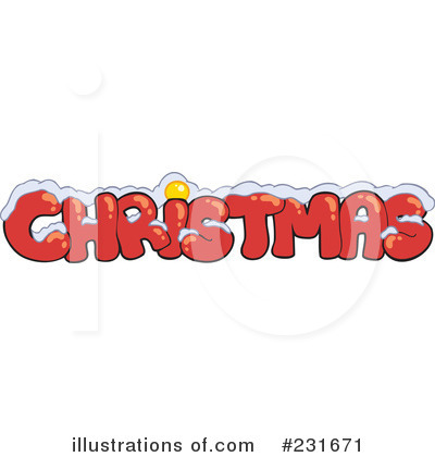 Royalty-Free (RF) Christmas Clipart Illustration by visekart - Stock Sample #231671