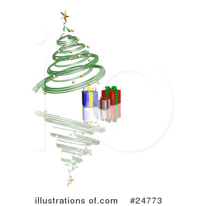 Royalty-Free (RF) Christmas Clipart Illustration by KJ Pargeter - Stock Sample #24773