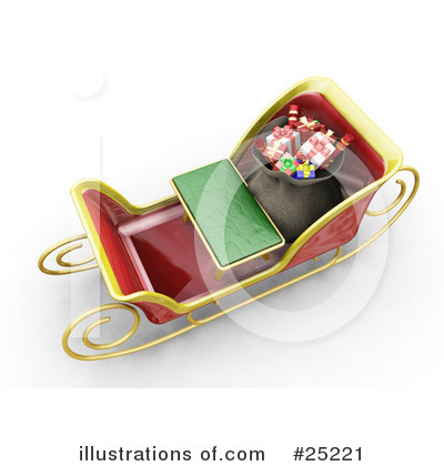 Royalty-Free (RF) Christmas Clipart Illustration by KJ Pargeter - Stock Sample #25221