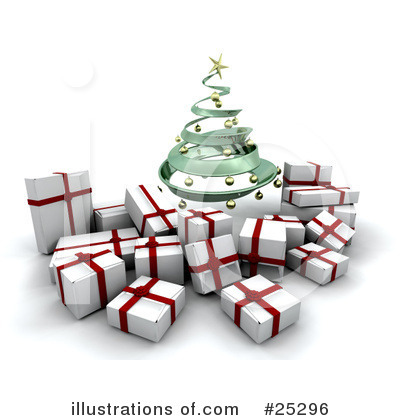 Gift Box Clipart #25296 by KJ Pargeter