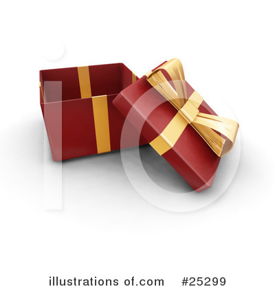 Gift Box Clipart #25299 by KJ Pargeter