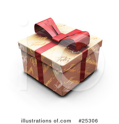 Gift Box Clipart #25306 by KJ Pargeter