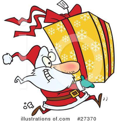 Royalty-Free (RF) Christmas Clipart Illustration by toonaday - Stock Sample #27370