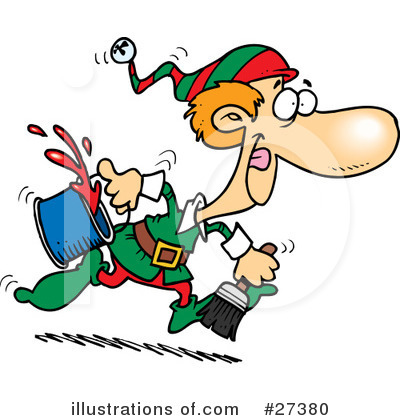 Royalty-Free (RF) Christmas Clipart Illustration by toonaday - Stock Sample #27380