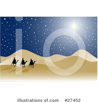 Three Wise Men Clipart #27452 by KJ Pargeter