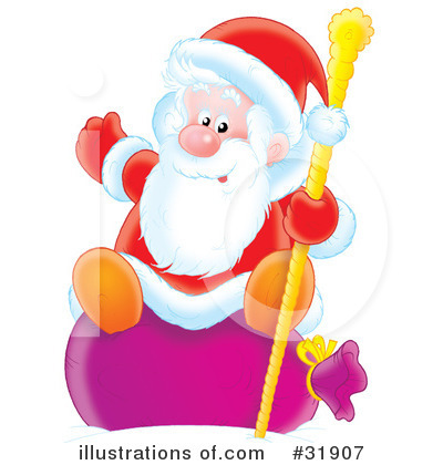 Royalty-Free (RF) Christmas Clipart Illustration by Alex Bannykh - Stock Sample #31907