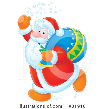 Royalty-Free (RF) Christmas Clipart Illustration by Alex Bannykh - Stock Sample #31910
