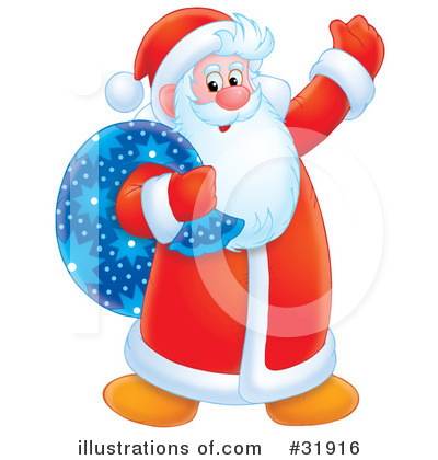 Royalty-Free (RF) Christmas Clipart Illustration by Alex Bannykh - Stock Sample #31916
