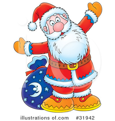 Royalty-Free (RF) Christmas Clipart Illustration by Alex Bannykh - Stock Sample #31942