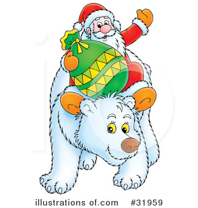 Royalty-Free (RF) Christmas Clipart Illustration by Alex Bannykh - Stock Sample #31959